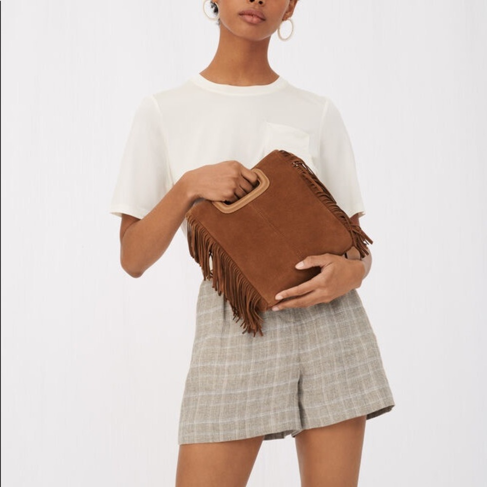 Maje Medium M Bag Suede